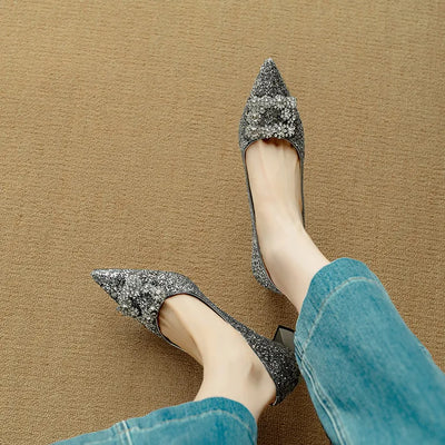 Emma - Gloria Glitter Sandals