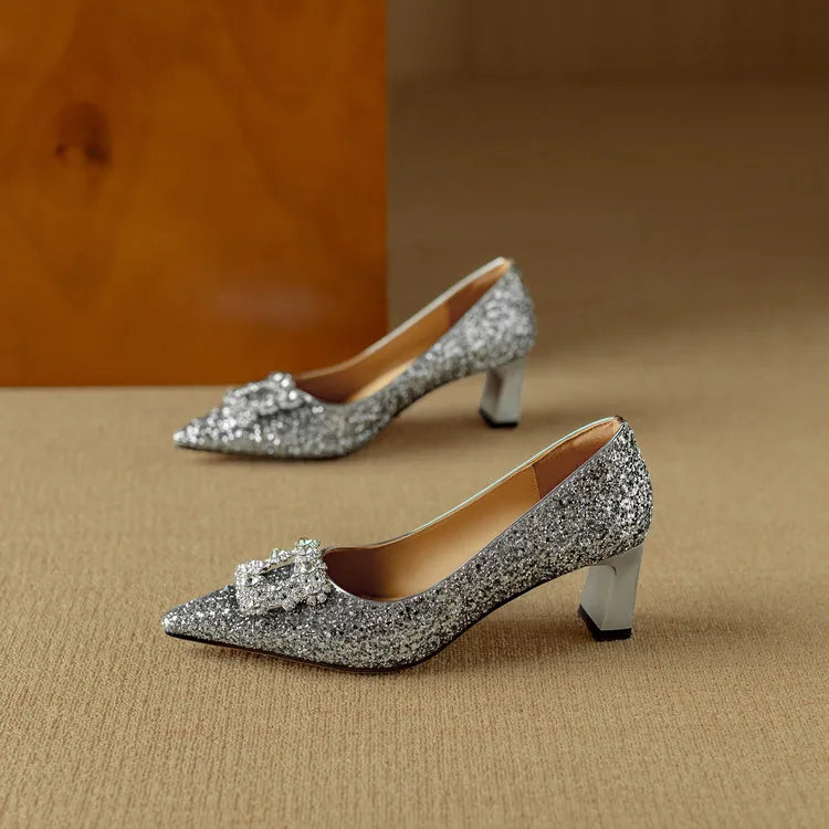 Emma - Gloria Glitter Sandals