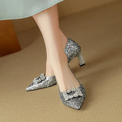 Emma - Gloria Glitter Sandals