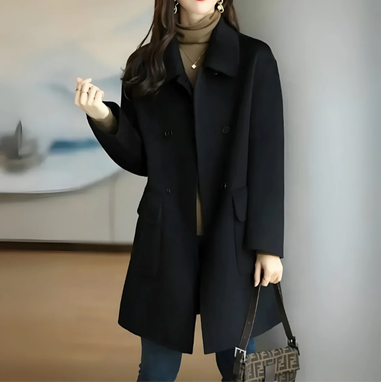 Margot – Double-Breasted Wool Coat