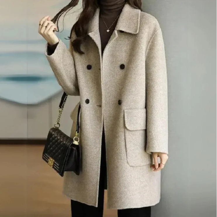 Margot – Double-Breasted Wool Coat