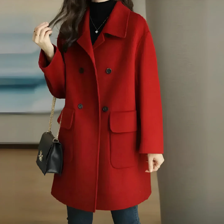 Margot – Double-Breasted Wool Coat
