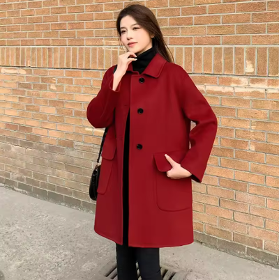 Margot – Double-Breasted Wool Coat