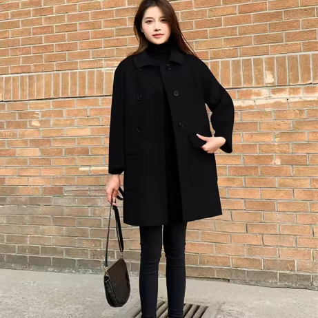 Margot – Double-Breasted Wool Coat