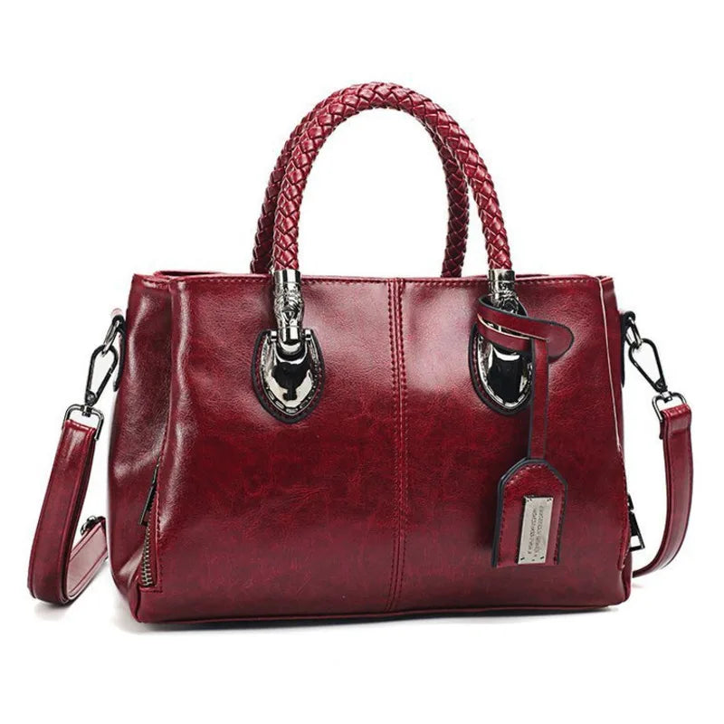 Elegant Luxury Leather Travel Bag