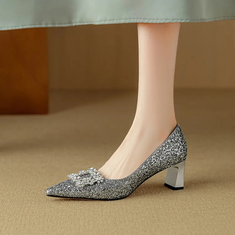 Emma - Gloria Glitter Sandals
