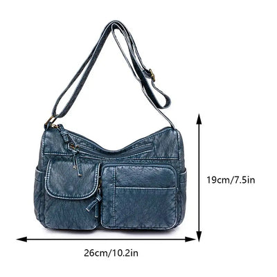 Retro-Style Luxury Leather Bag