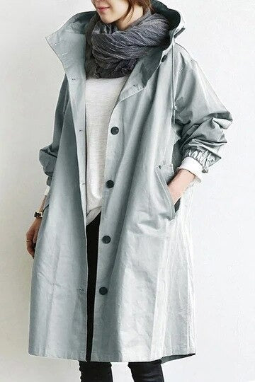 Melisa – Hooded Trench Coat