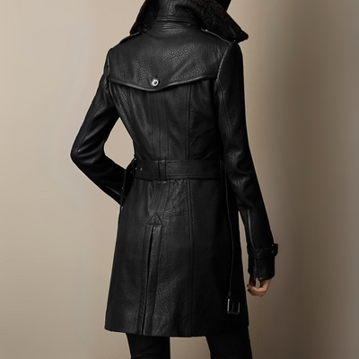 Leather Trench Coat