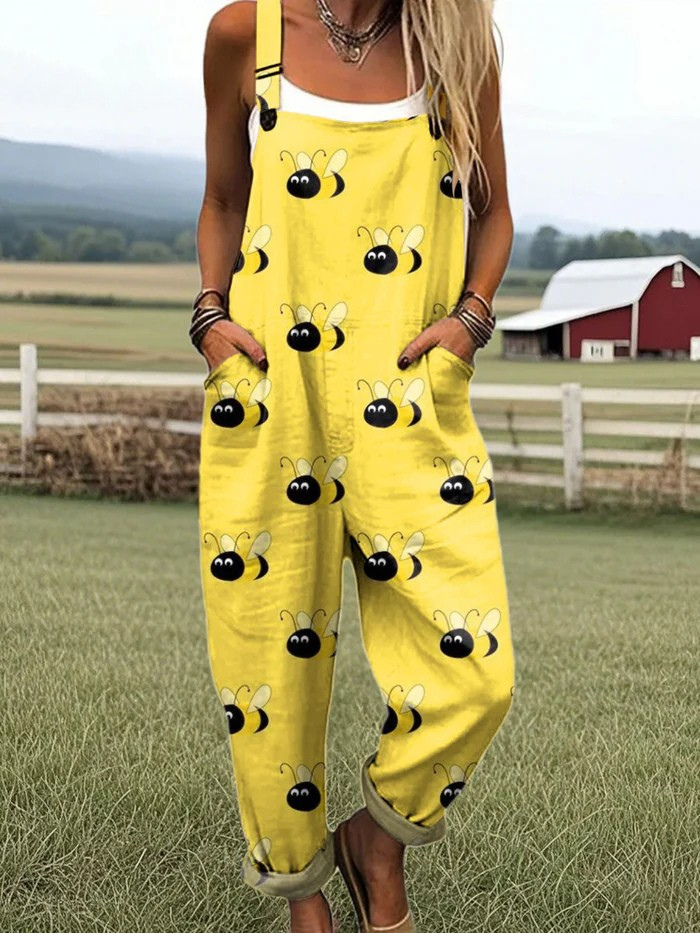 Vintage-Style Jumpsuit