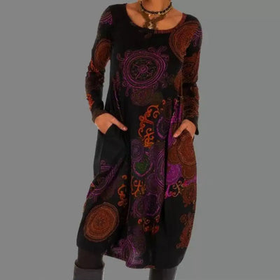 Clara – Boho Maxi Dress