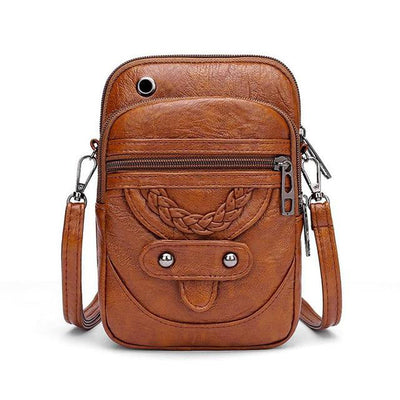 Vintage-Style Luxury Crossbody Bag