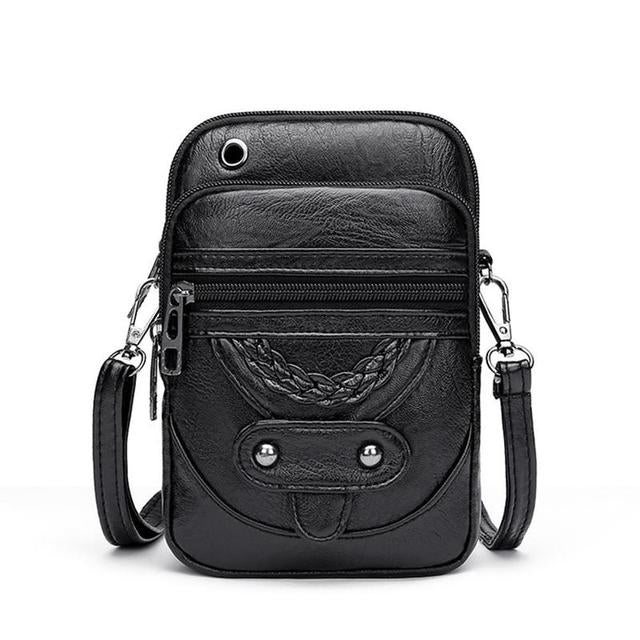 Vintage-Style Luxury Crossbody Bag