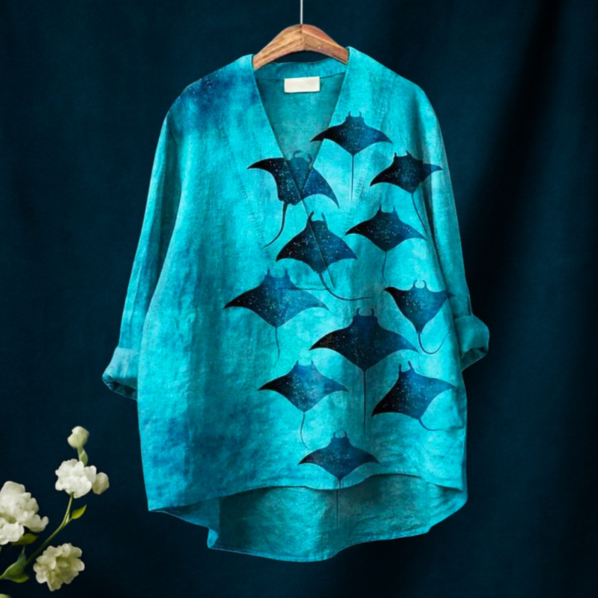 Elise – Manta Print Blouse