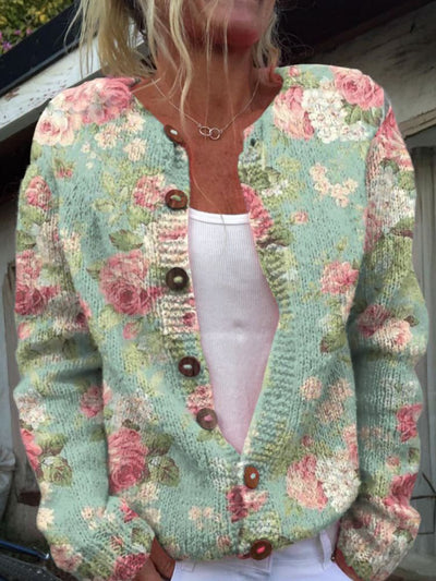 Nadia - Floral Cardigan