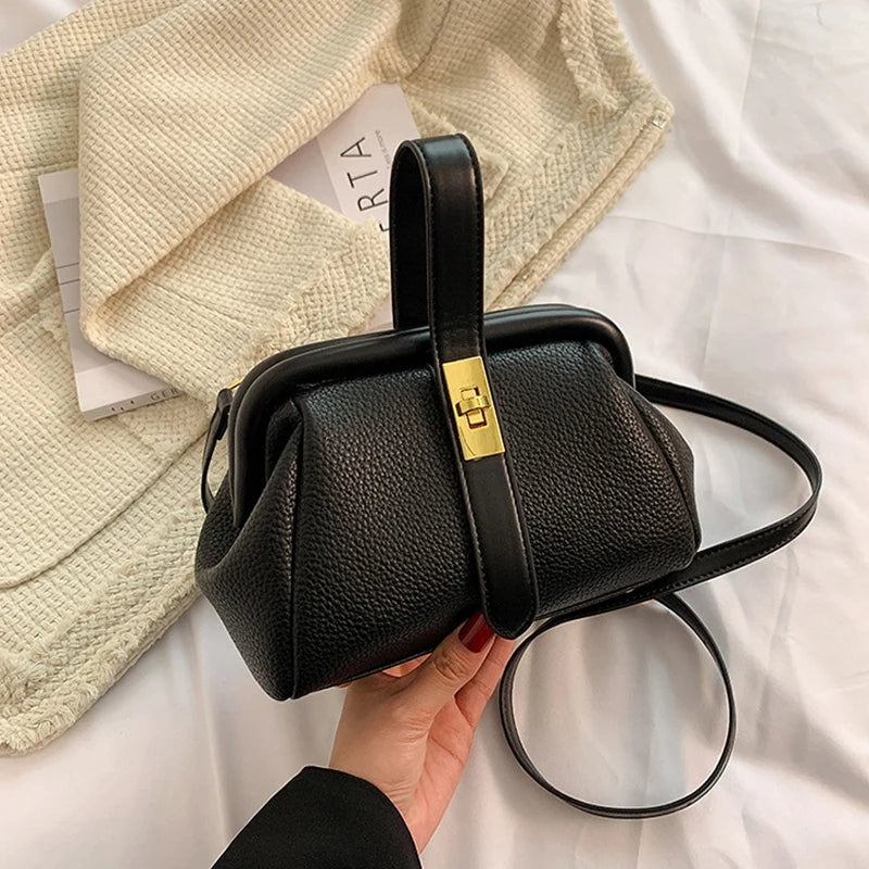 Retro-Style Luxury Leather Bag