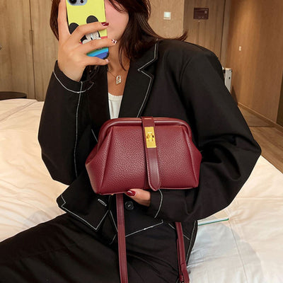 Retro-Style Luxury Leather Bag