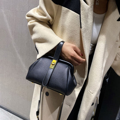 Retro-Style Luxury Leather Bag