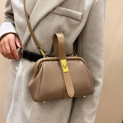 Retro-Style Luxury Leather Bag