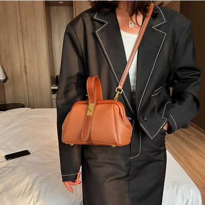 Retro-Style Luxury Leather Bag