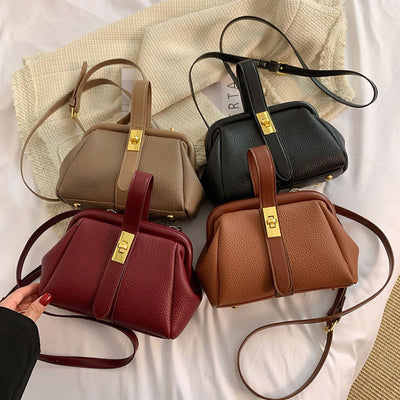 Retro-Style Luxury Leather Bag