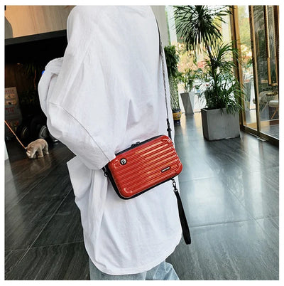 Bold-Style Luxury Mini Suitcase Bag