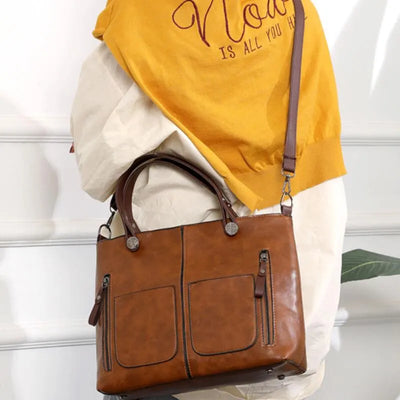 Elegant Luxury Leather Handbag