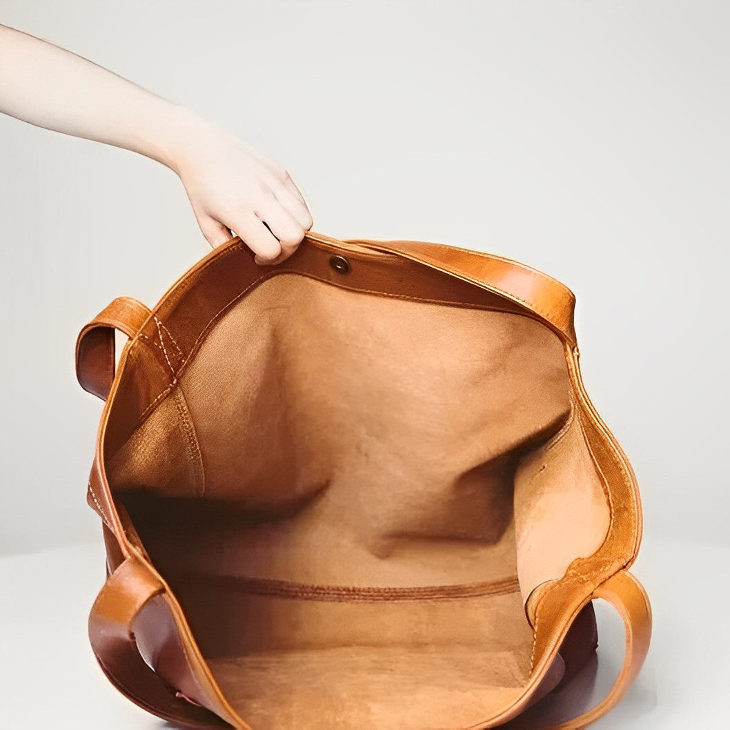 Retro-Style Luxury Leather Bag