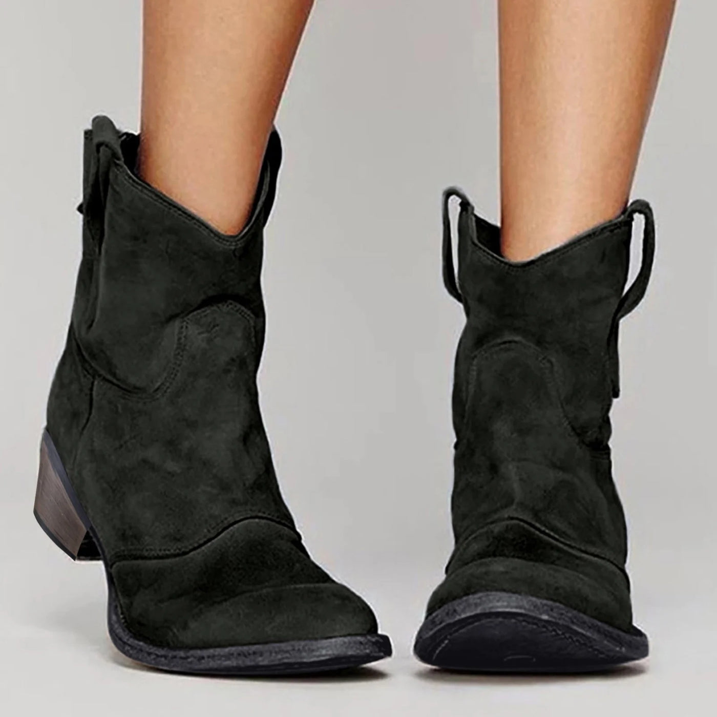 Charlotte – Suede Ankle Boots