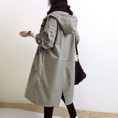 Melisa – Hooded Trench Coat