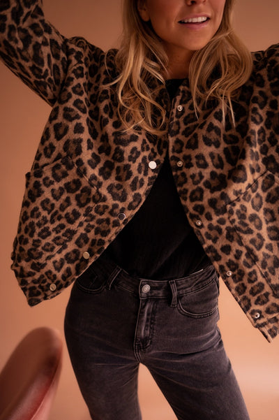 Trendy Leopard Jacket