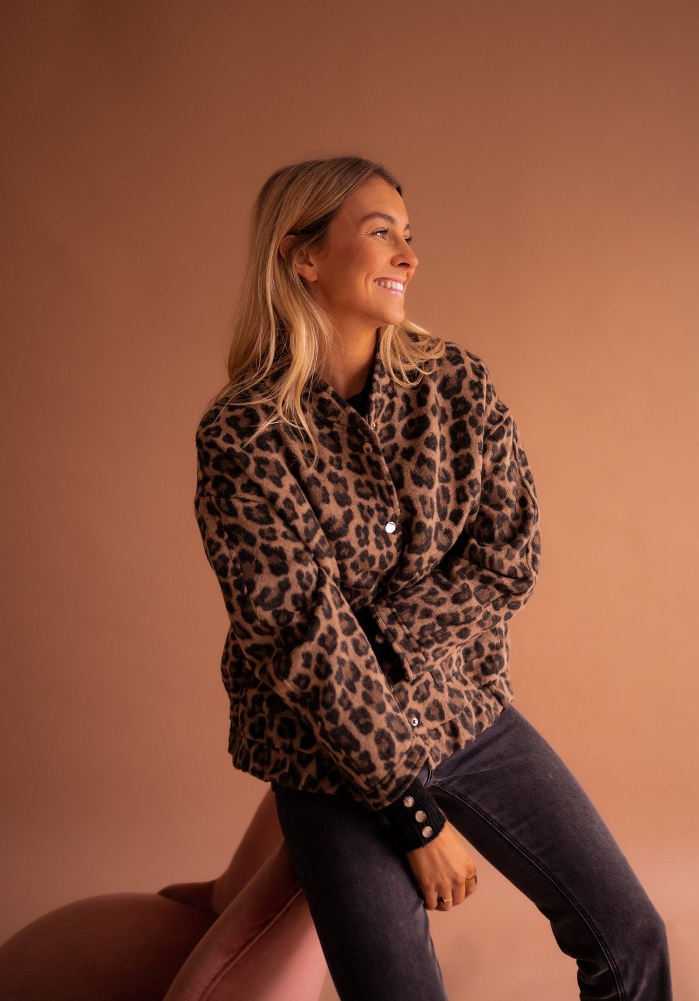 Trendy Leopard Jacket