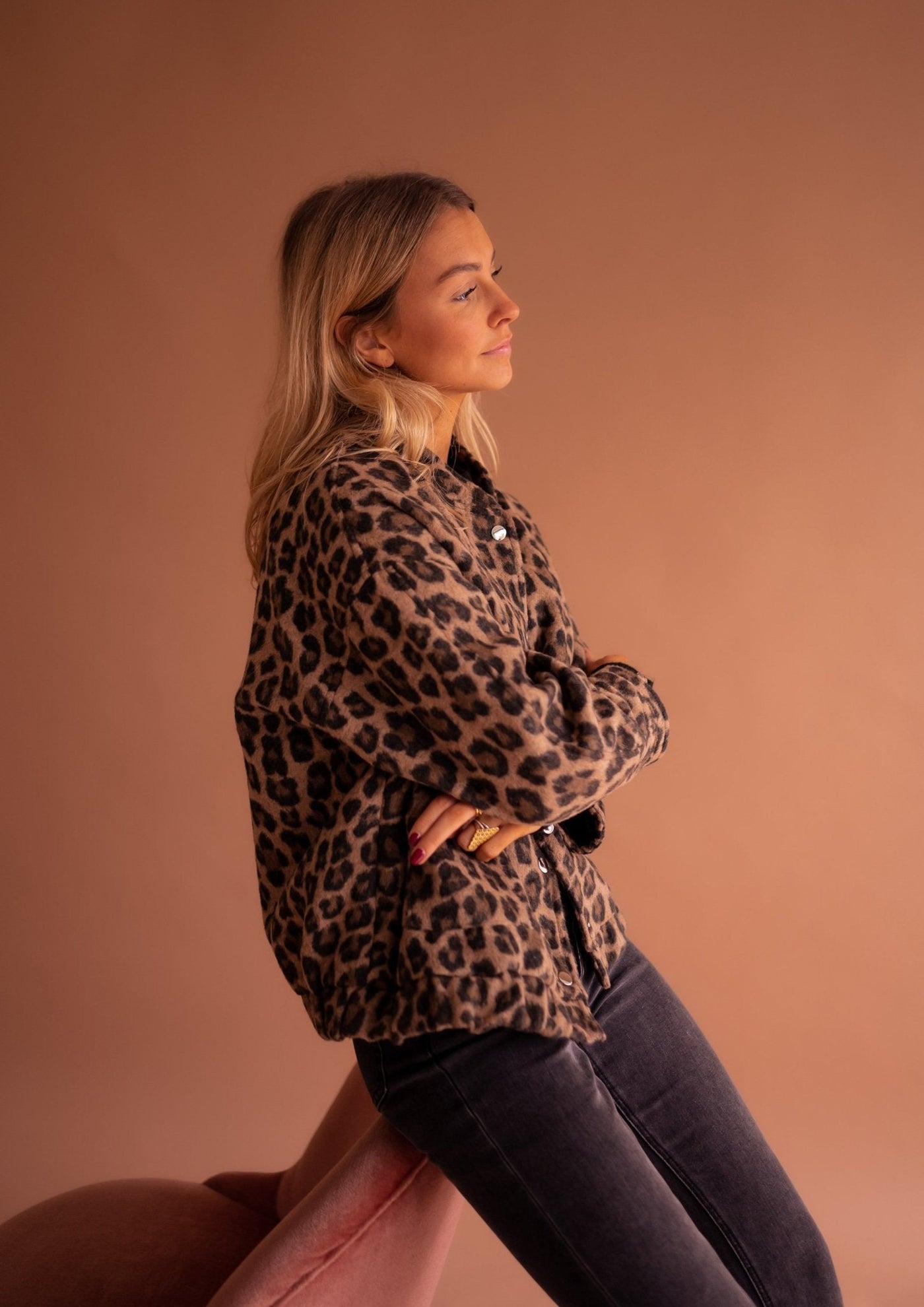 Trendy Leopard Jacket