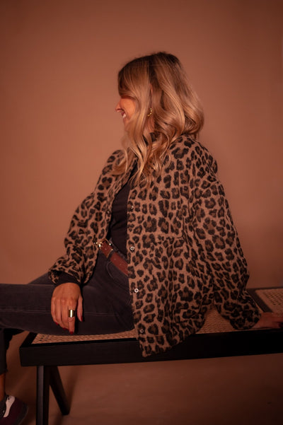 Trendy Leopard Jacket
