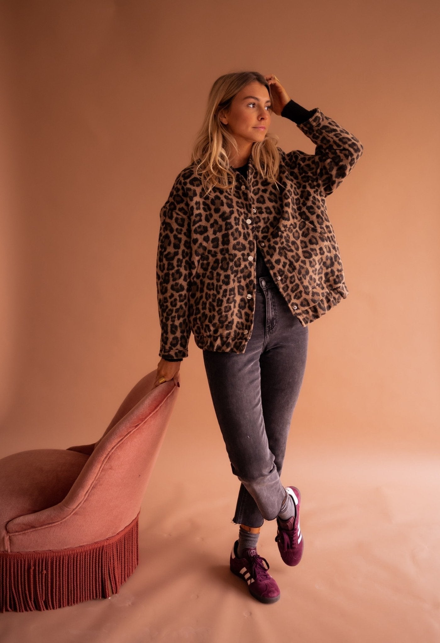 Trendy Leopard Jacket