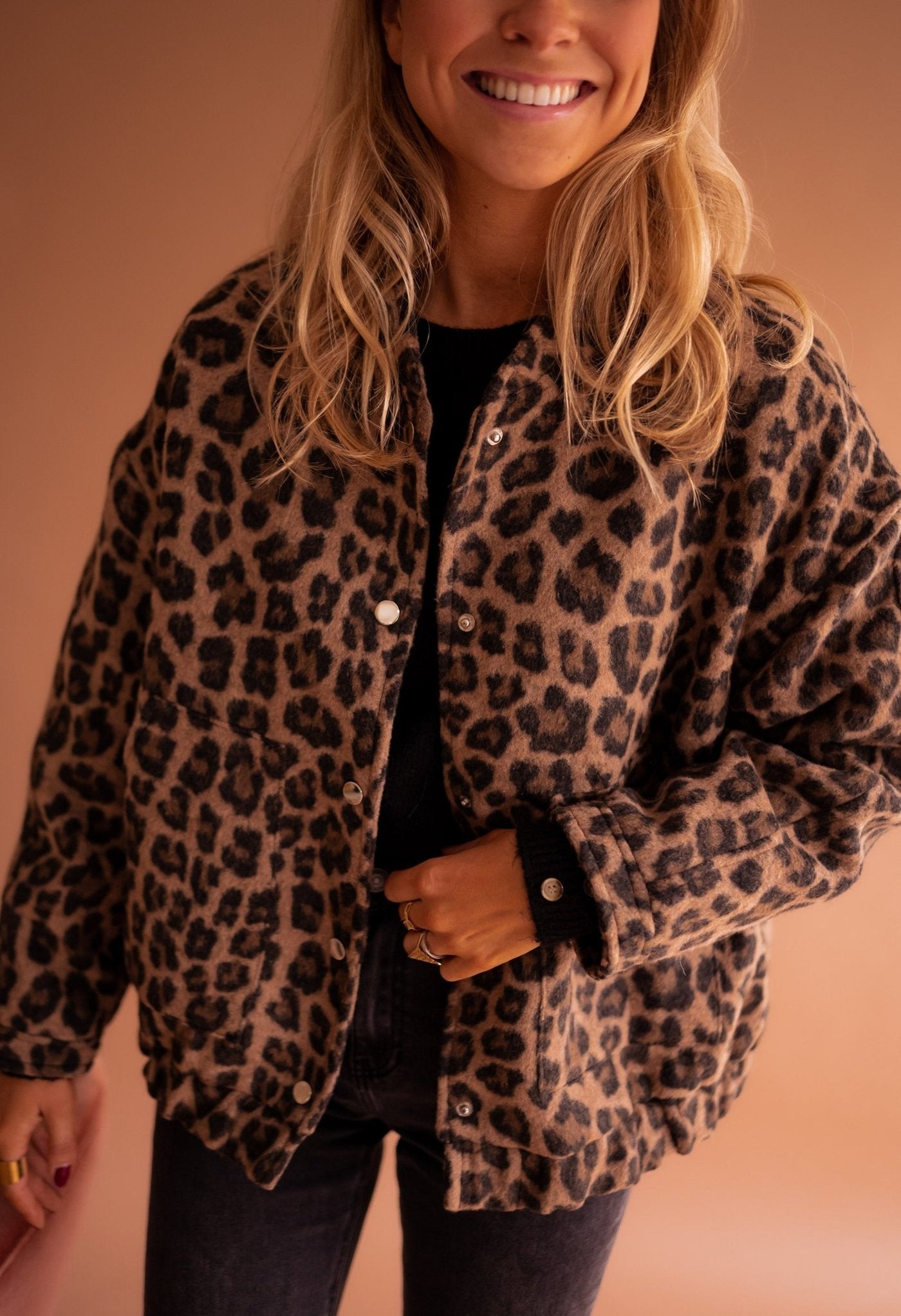 Trendy Leopard Jacket