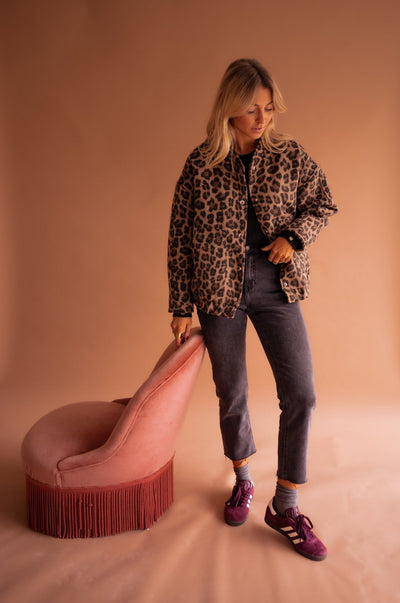 Trendy Leopard Jacket