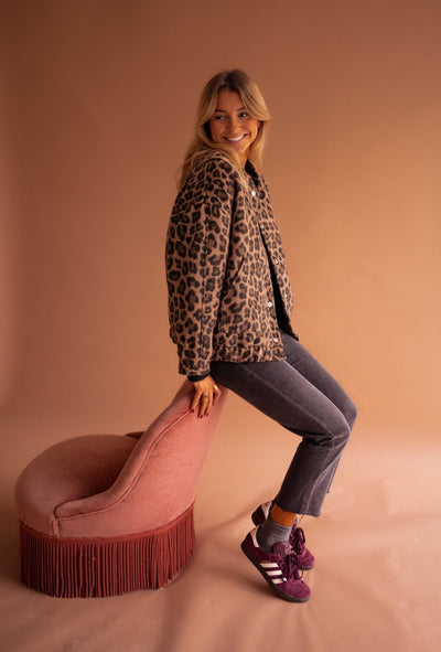 Trendy Leopard Jacket