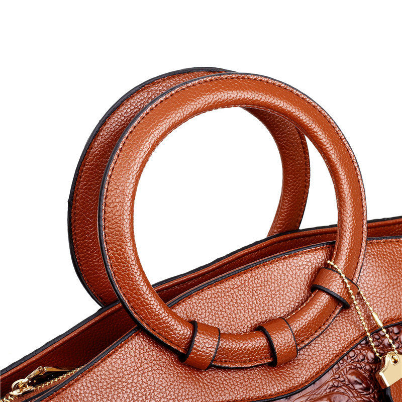Compact Luxury Bag with Character