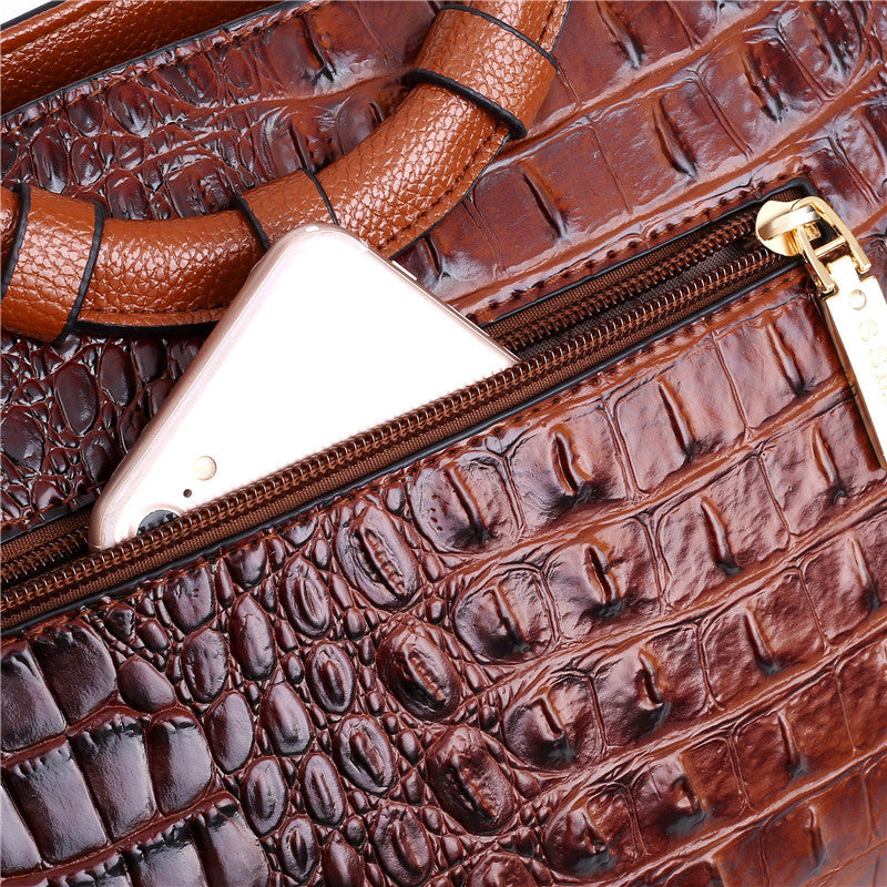 Compact Luxury Bag with Character