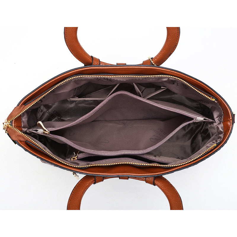 Compact Luxury Bag with Character