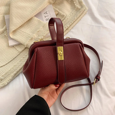 Retro-Style Luxury Leather Bag
